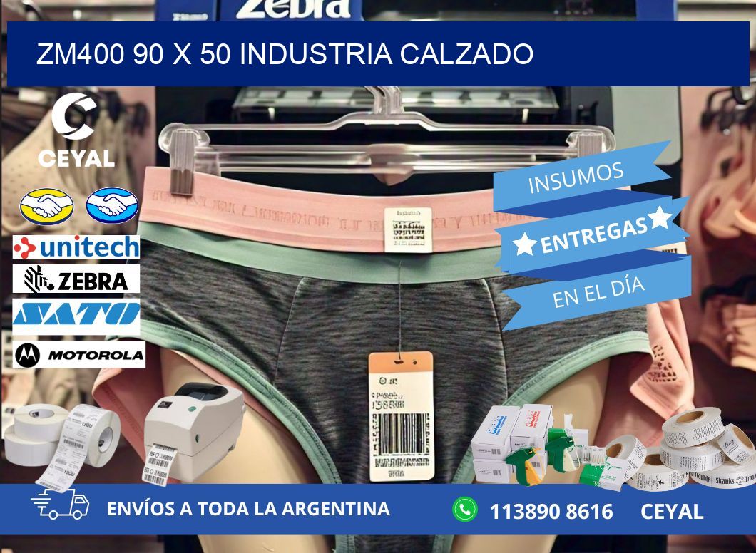 ZM400 90 x 50 INDUSTRIA CALZADO