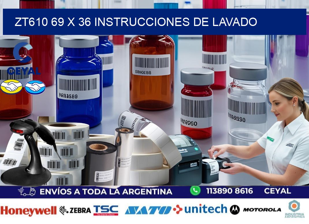 ZT610 69 x 36 INSTRUCCIONES DE LAVADO