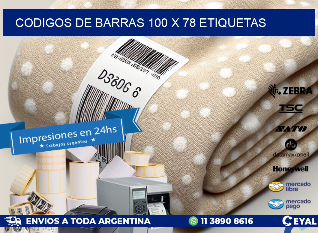 codigos de barras 100 x 78 etiquetas