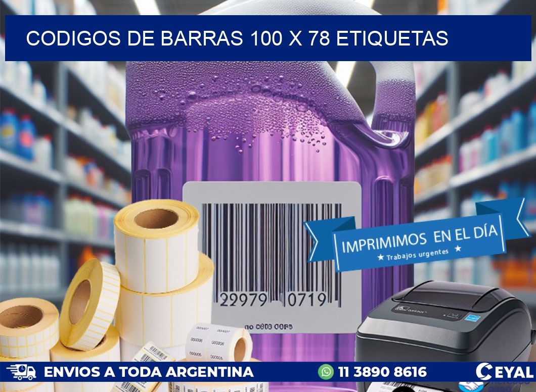 codigos de barras 100 x 78 etiquetas