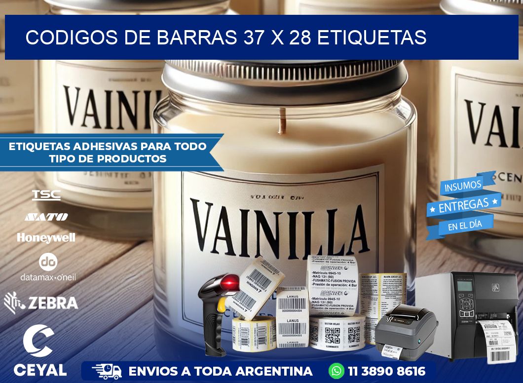 codigos de barras 37 x 28 etiquetas
