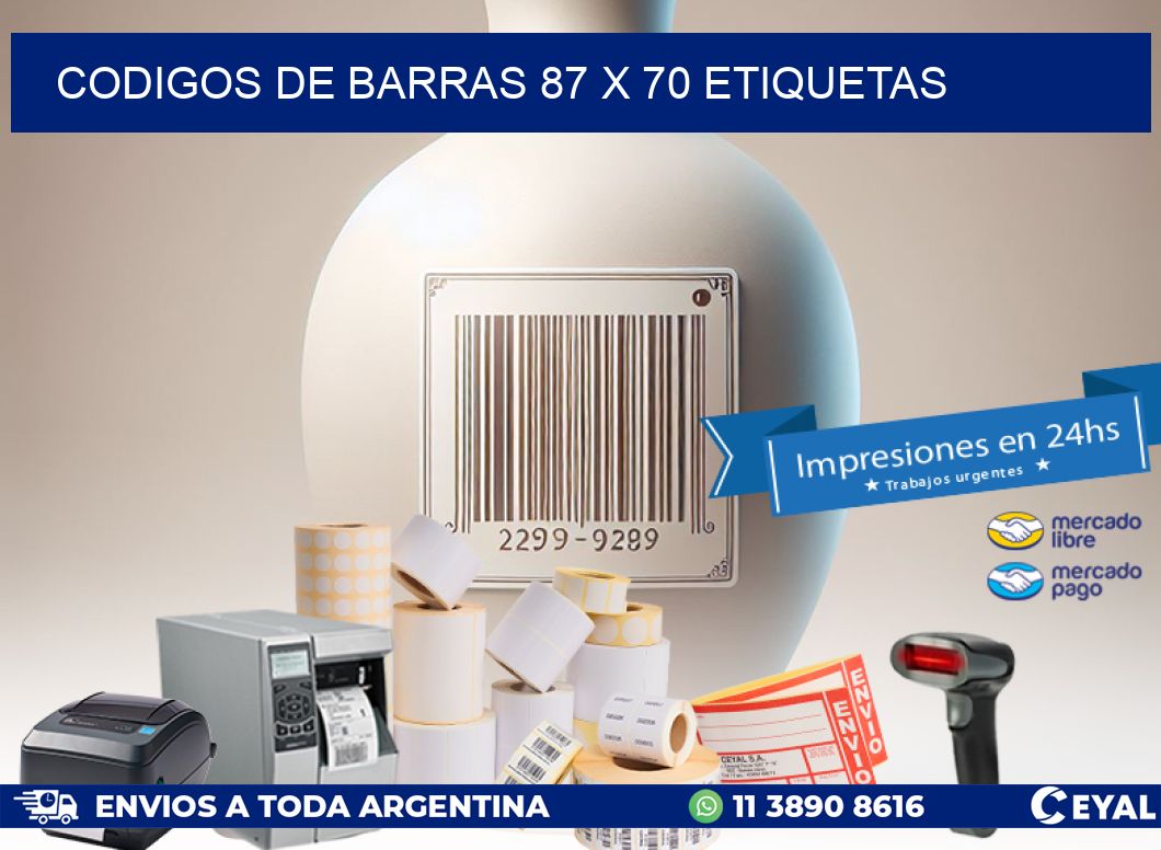 codigos de barras 87 x 70 etiquetas