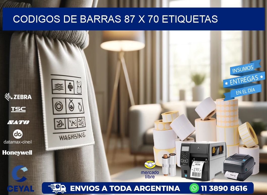 codigos de barras 87 x 70 etiquetas