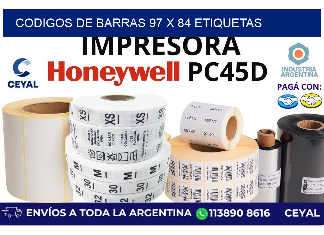 codigos de barras 97 x 84 etiquetas