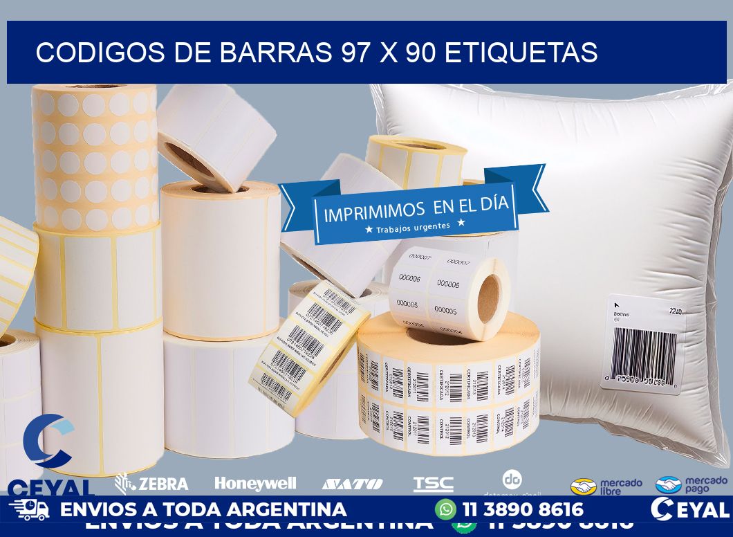 codigos de barras 97 x 90 etiquetas