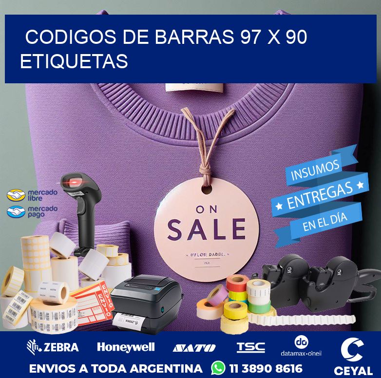 codigos de barras 97 x 90 etiquetas