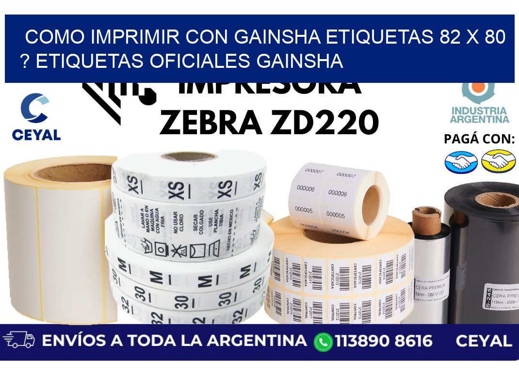 como imprimir con gainsha etiquetas 82 x 80 ? etiquetas oficiales gainsha