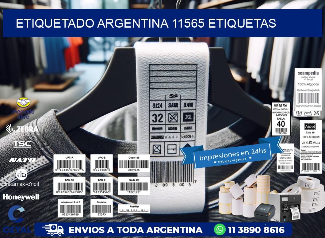 etiquetado argentina 11565 etiquetas