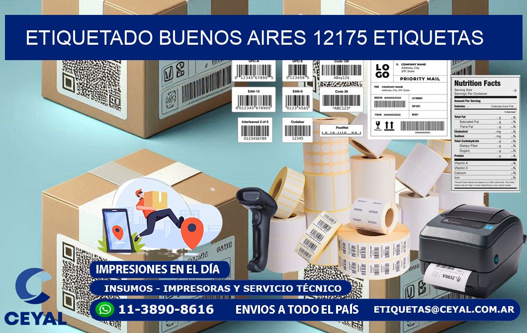 etiquetado buenos aires 12175 etiquetas