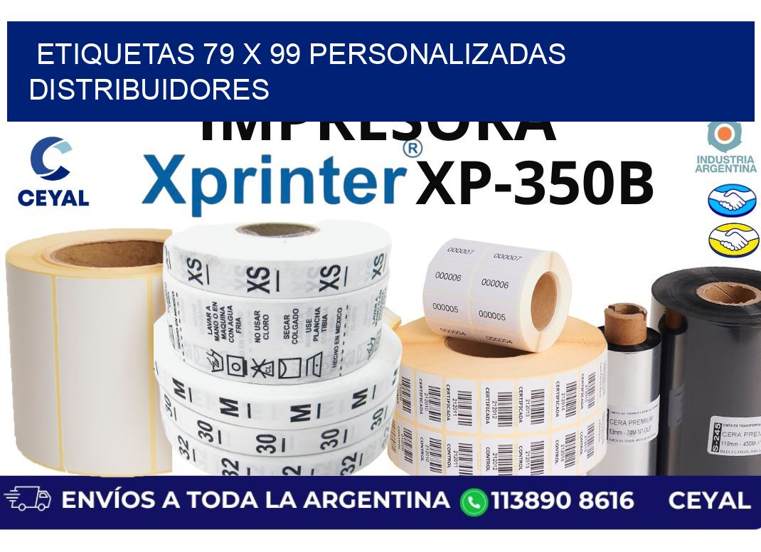 etiquetas 79 x 99 personalizadas distribuidores