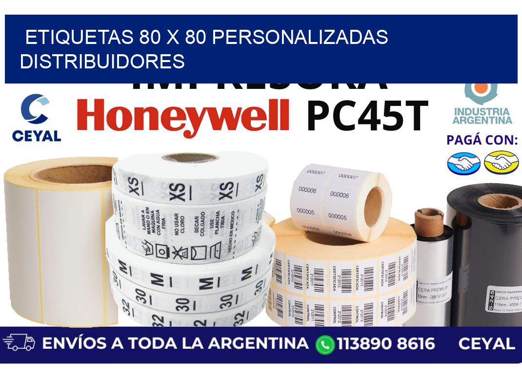 etiquetas 80 x 80 personalizadas distribuidores