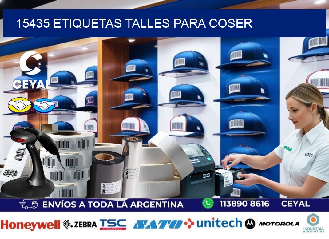 15435 ETIQUETAS TALLES PARA COSER