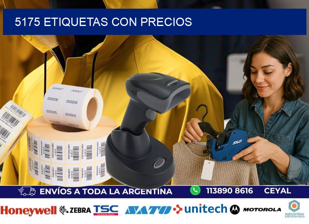5175 etiquetas con precios