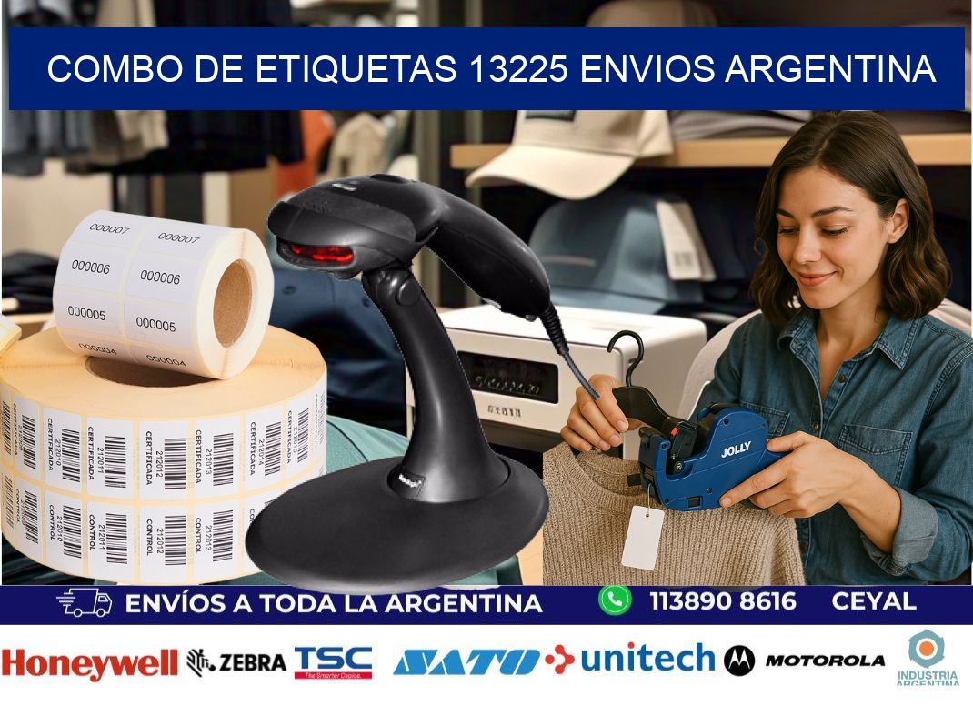 Combo de etiquetas 13225 ENVIOS ARGENTINA
