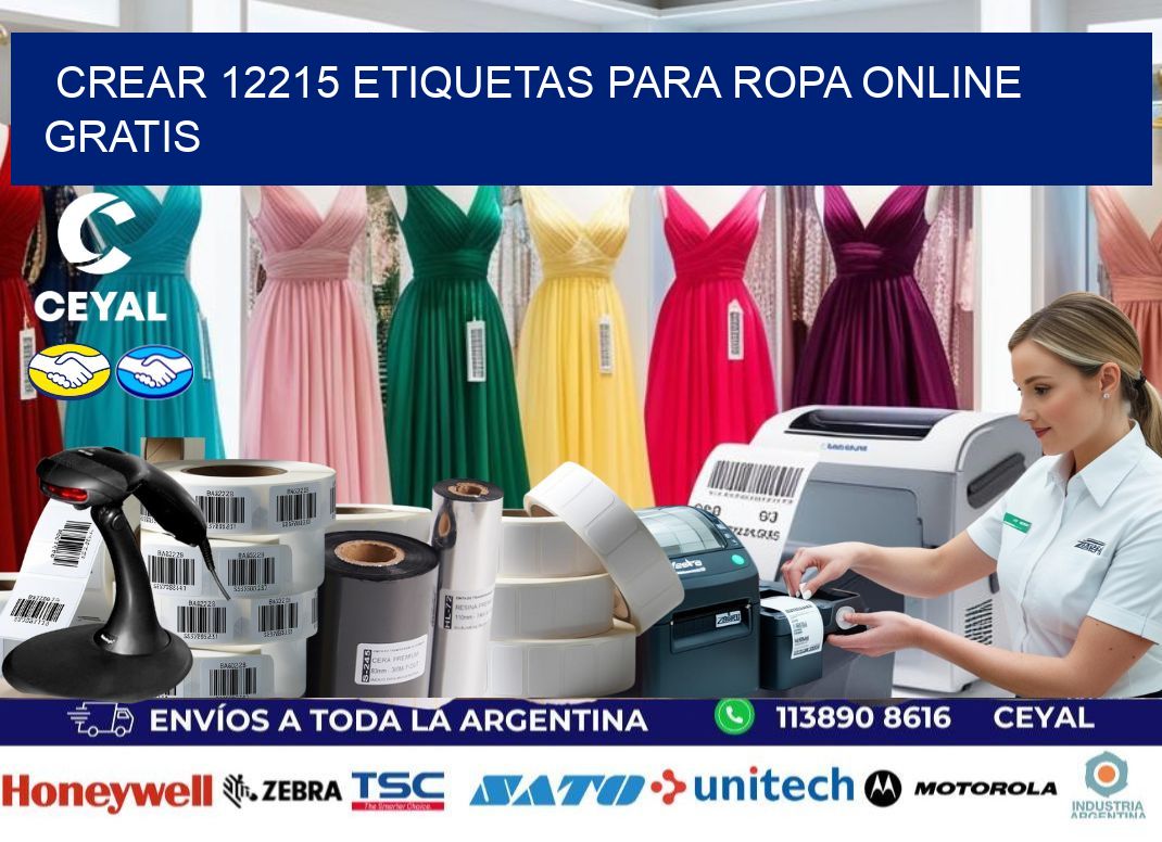 Crear 12215 etiquetas para ropa online gratis