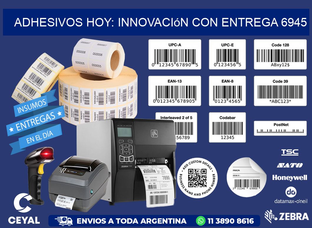Adhesivos Hoy: Innovación con Entrega 6945