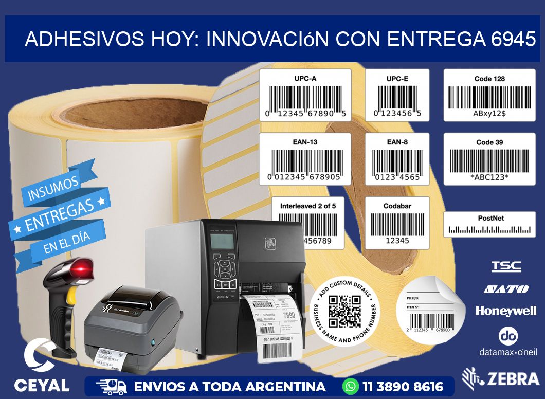 Adhesivos Hoy: Innovación con Entrega 6945