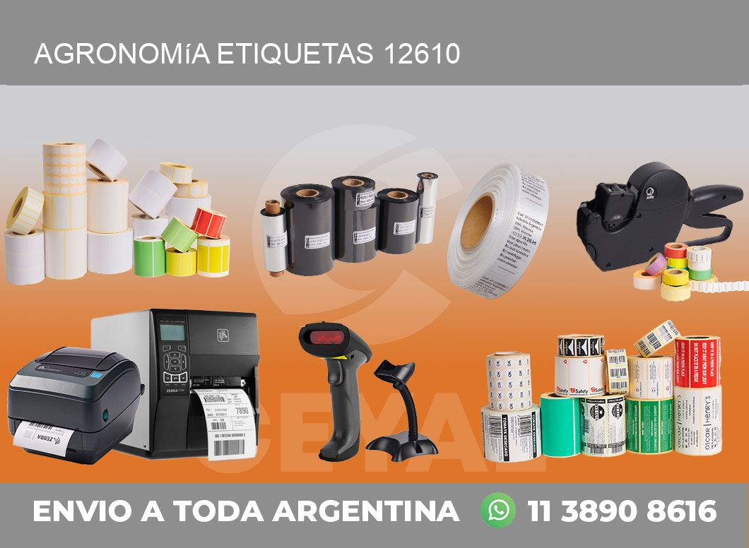 Agronomía etiquetas 12610