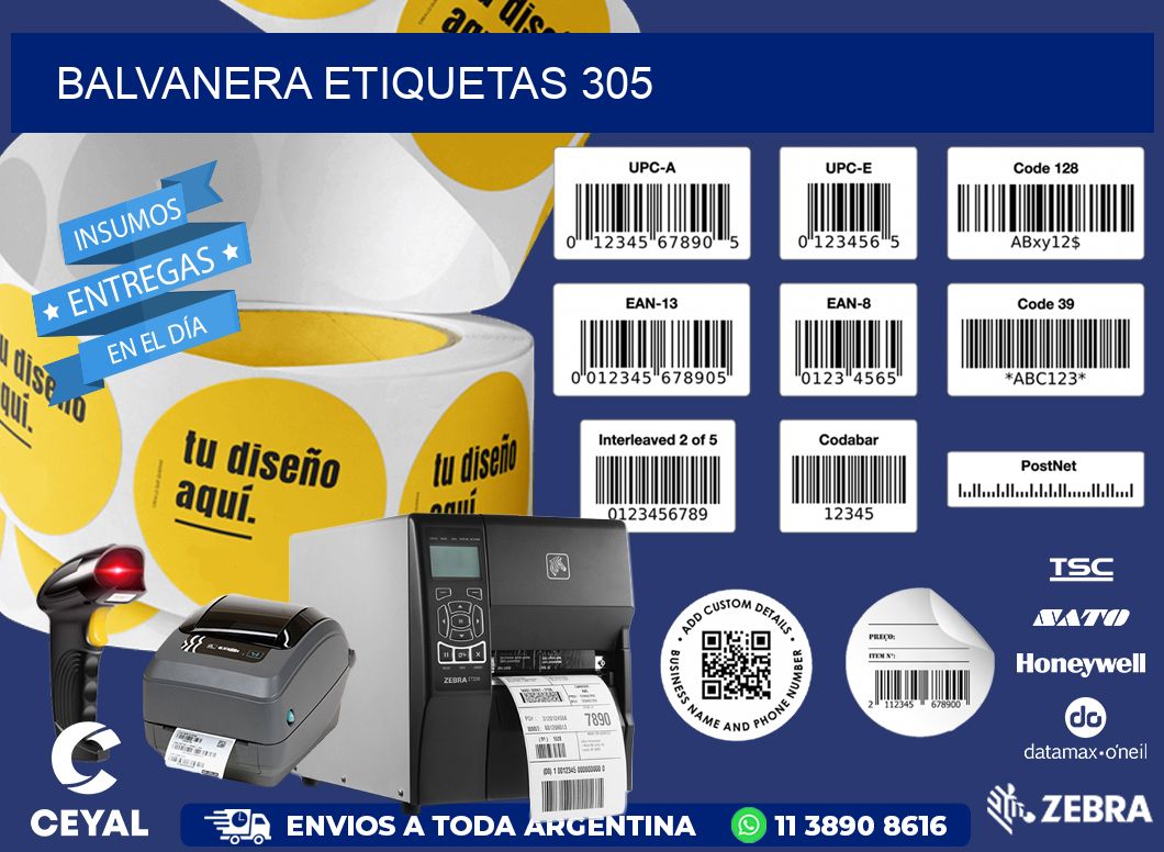 Balvanera etiquetas 305