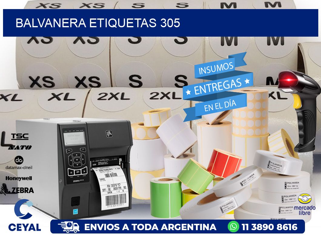Balvanera etiquetas 305