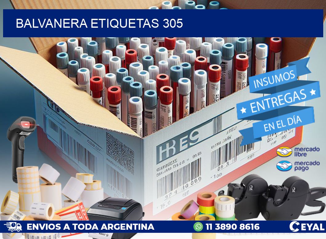 Balvanera etiquetas 305