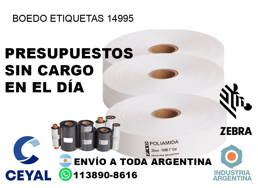 Boedo etiquetas 14995