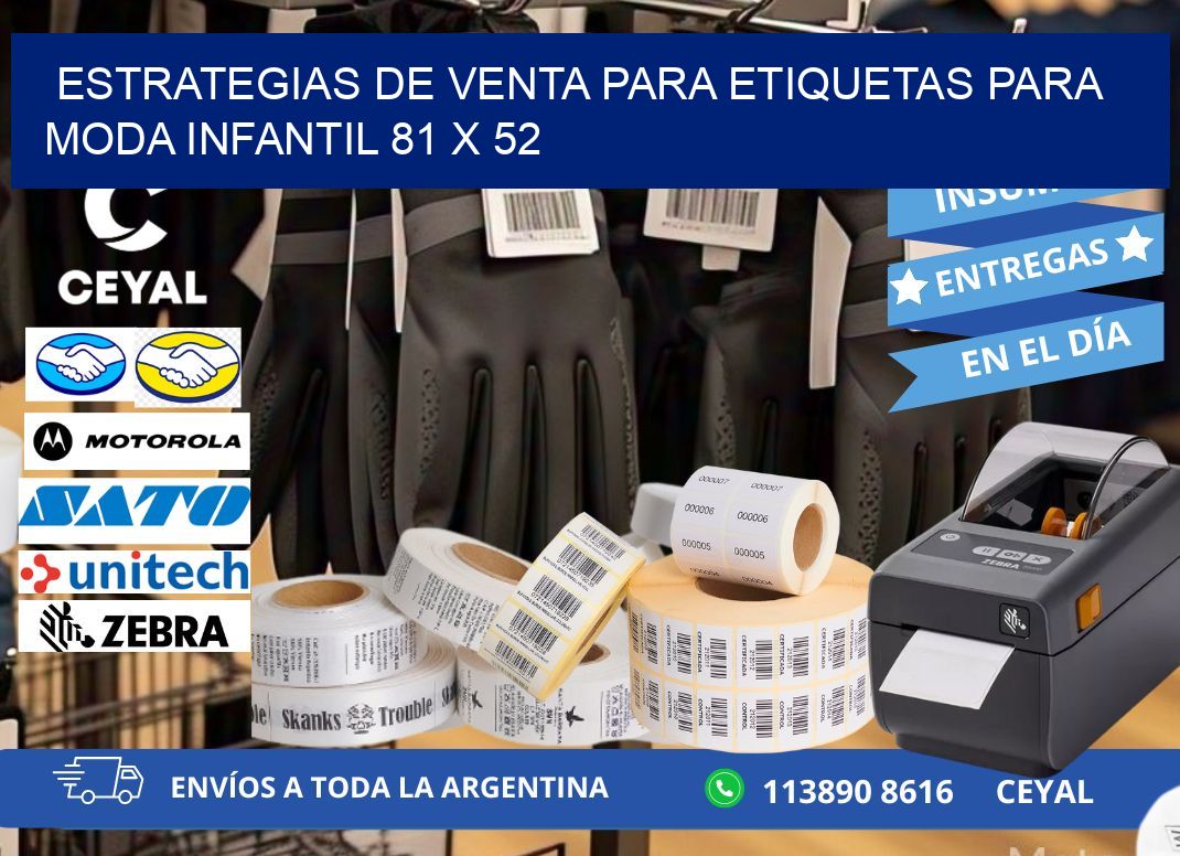 Estrategias de Venta para Etiquetas para Moda Infantil 81 x 52