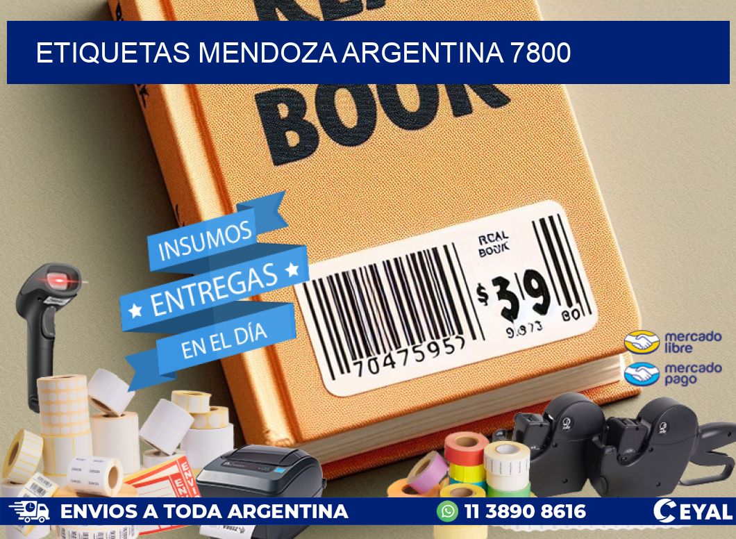Etiquetas Mendoza Argentina 7800