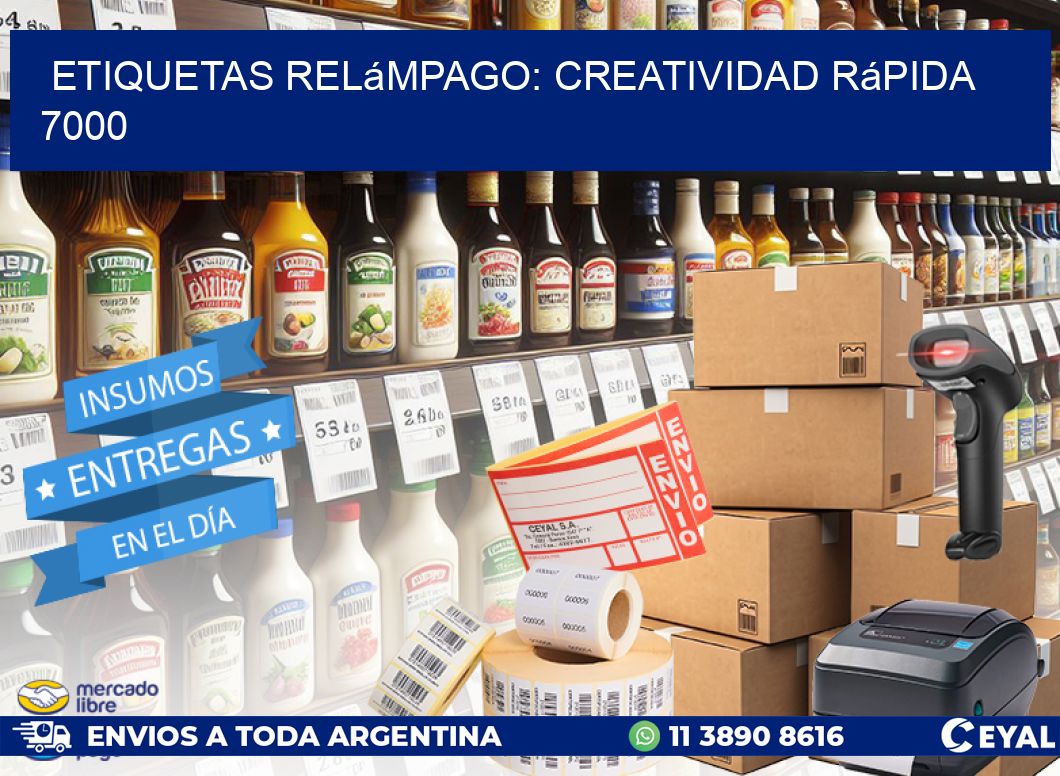 Etiquetas Relámpago: Creatividad Rápida 7000