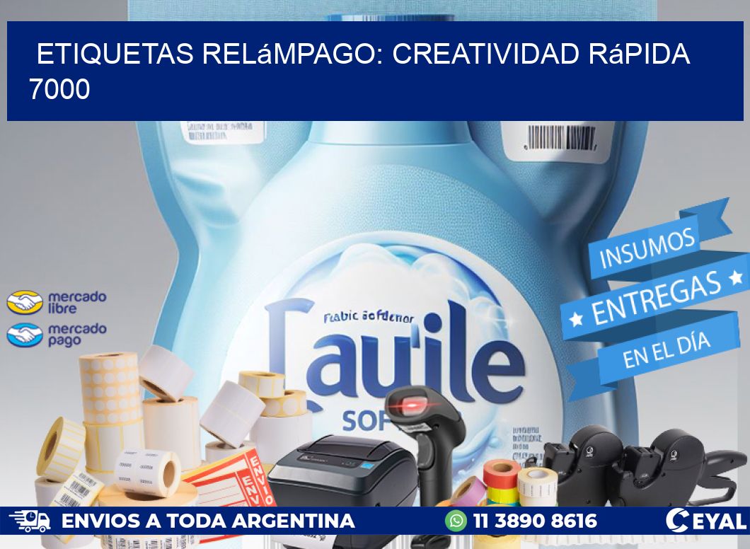 Etiquetas Relámpago: Creatividad Rápida 7000