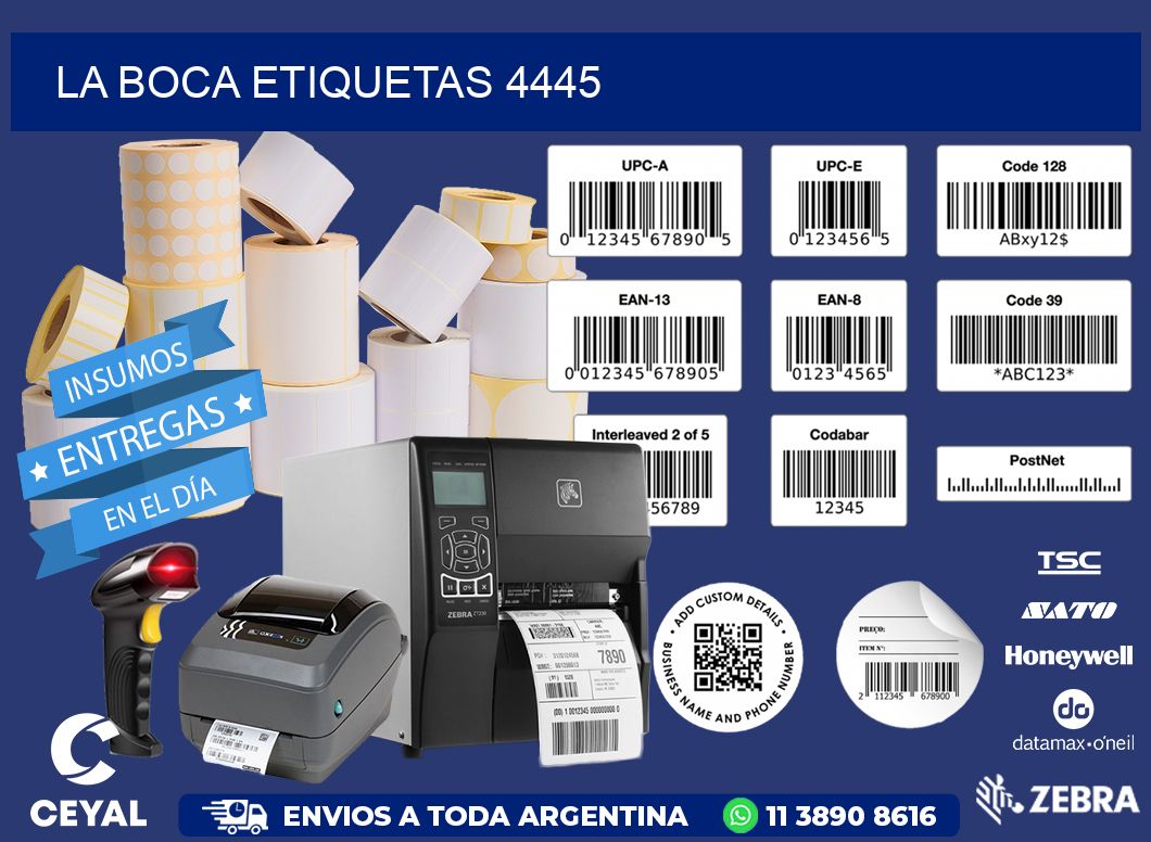 La Boca etiquetas 4445