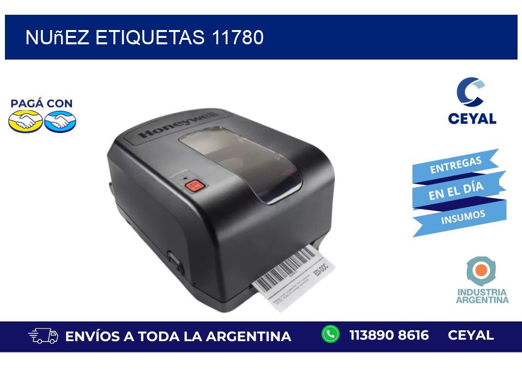 Nuñez etiquetas 11780