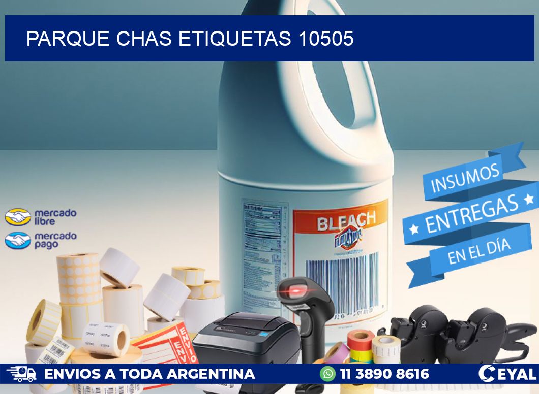 Parque Chas etiquetas 10505