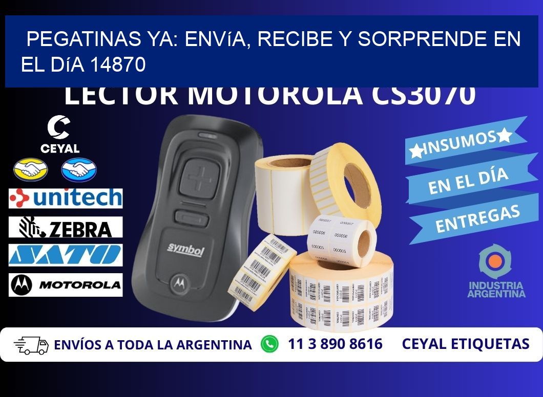 Pegatinas Ya: Envía, Recibe y Sorprende en el Día 14870