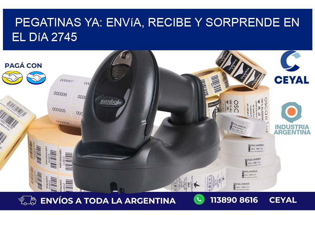 Pegatinas Ya: Envía, Recibe y Sorprende en el Día 2745