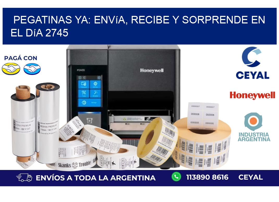 Pegatinas Ya: Envía, Recibe y Sorprende en el Día 2745