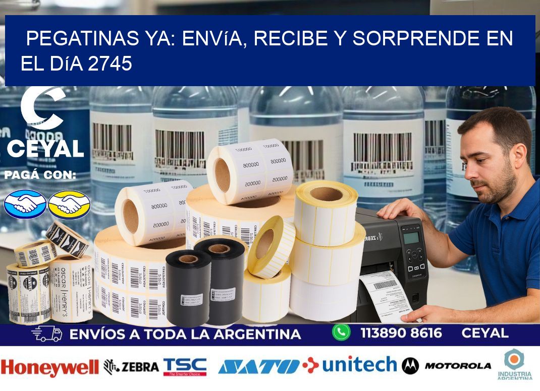 Pegatinas Ya: Envía, Recibe y Sorprende en el Día 2745