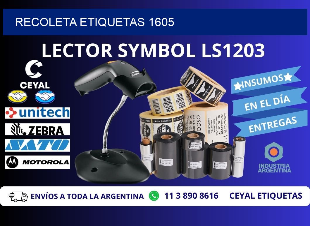 Recoleta etiquetas 1605