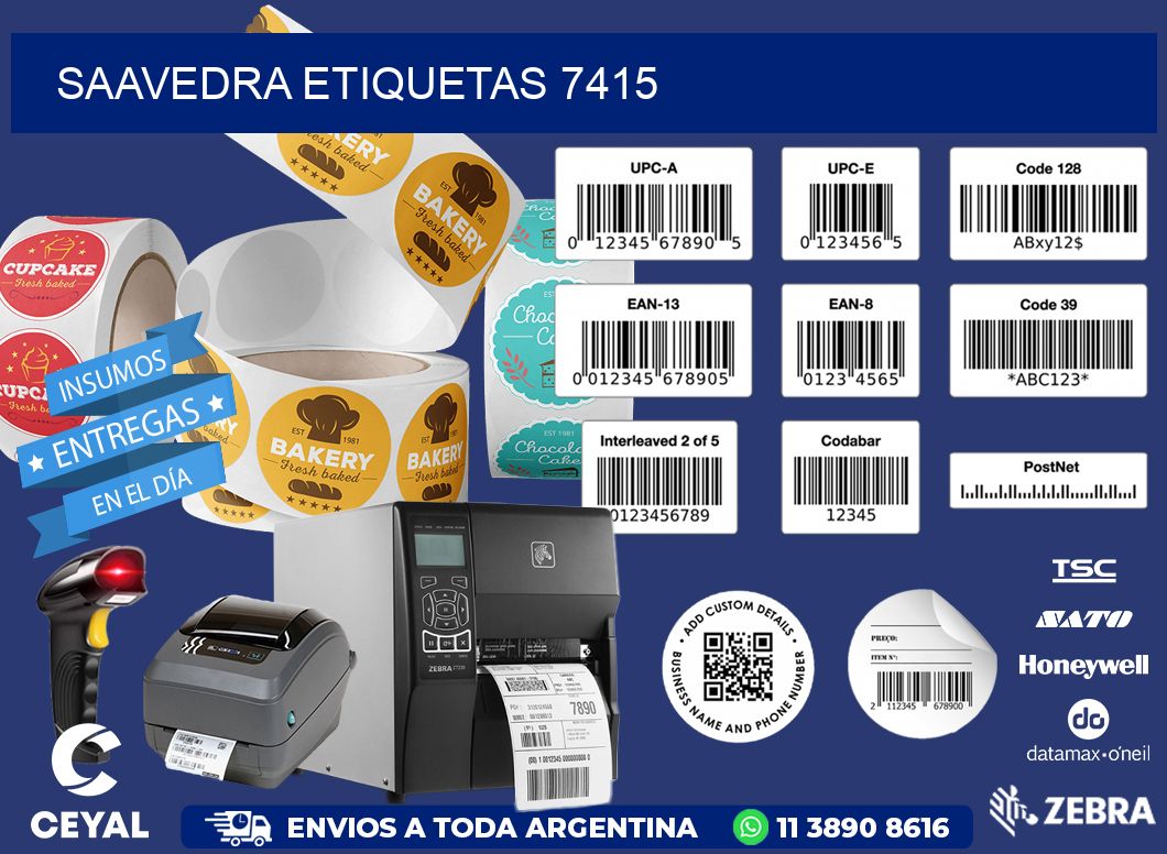 Saavedra etiquetas 7415