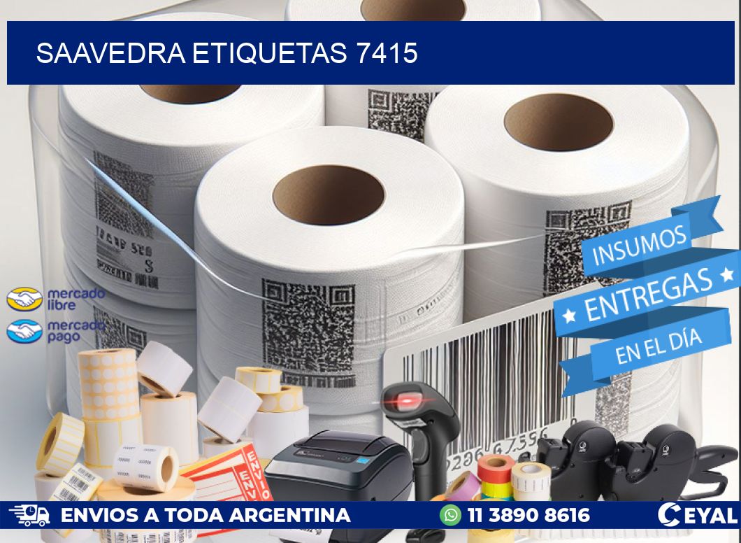 Saavedra etiquetas 7415