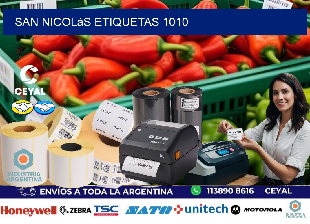 San Nicolás etiquetas 1010