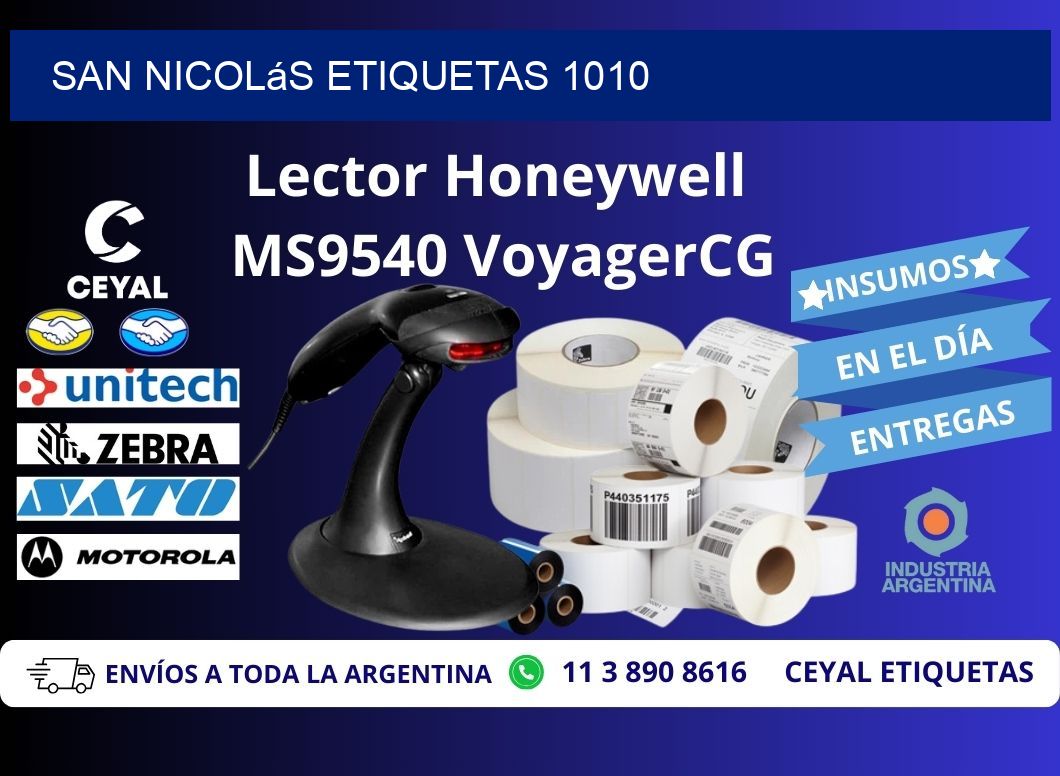 San Nicolás etiquetas 1010