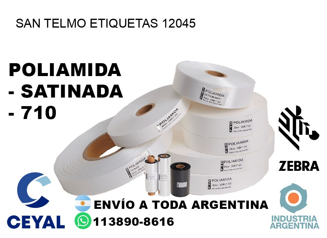San Telmo etiquetas 12045