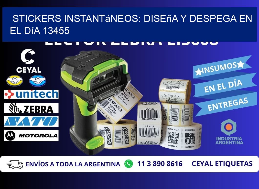 Stickers Instantáneos: Diseña y Despega en el Día 13455