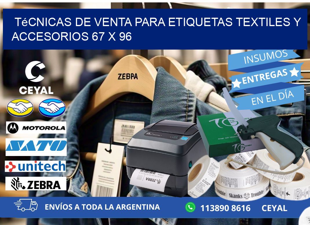 Técnicas de Venta para Etiquetas Textiles y Accesorios 67 x 96