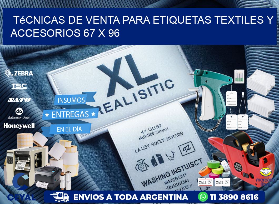 Técnicas de Venta para Etiquetas Textiles y Accesorios 67 x 96