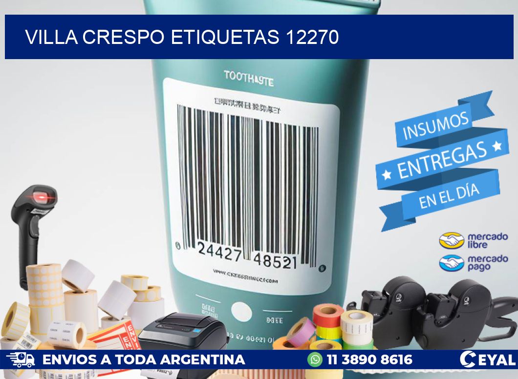Villa Crespo etiquetas 12270