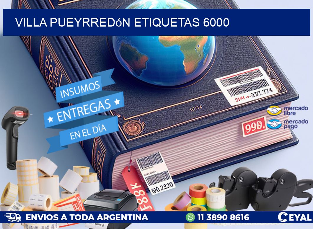 Villa Pueyrredón etiquetas 6000