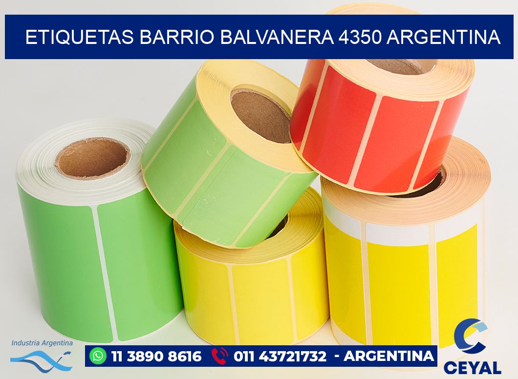 etiquetas barrio balvanera 4350 argentina