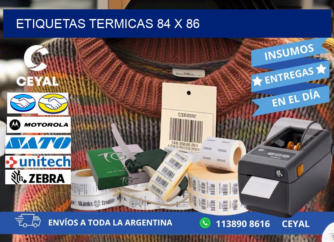 etiquetas termicas 84 x 86